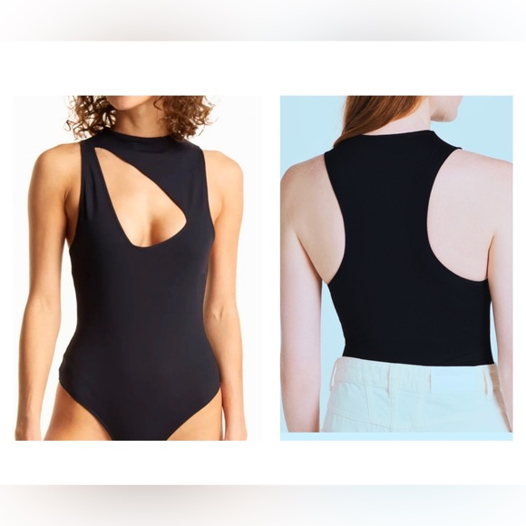 Free People Tops - 🆕 FREE PEOPLE Keep It Going Bodysuit: Black
